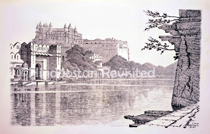 /data/Original Prints/Topography Views, City Views, Landscapes/THE PALACE, UDAIPUR.jpg